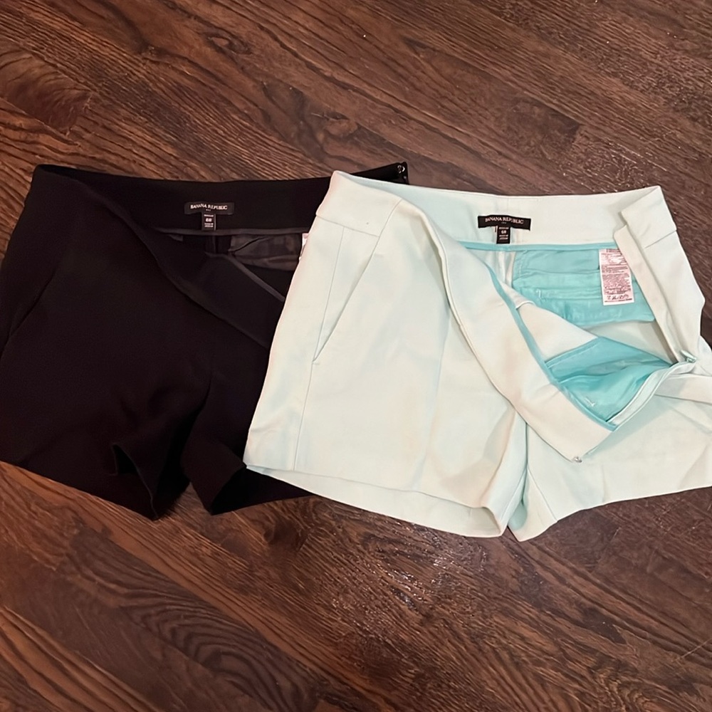 Side Zip Banana Republic Shorts